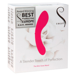 Swan Vibes Mini Vibro Swan 12cm Rose